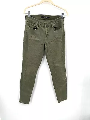 J Brand Green Denim Vin Mantis Skinny Women 28 Mid Rise Jeans • $16.79