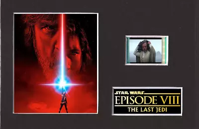 £5.99 • Buy Star Wars Episode 8 35mm Mounted Film Cell Display 6 X 4