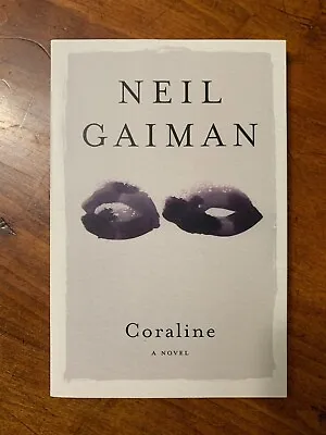 $69.99 • Buy Neil Gaiman SIGNED BOOK Coraline 1ST EDITION Re-release Paperback