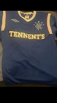£80 • Buy 2011/12 Signed Rangers Shirt 