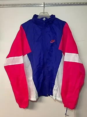 Men's Vintage 90's NIKE Nylon Windbreaker IRM7 19 Concord • $65