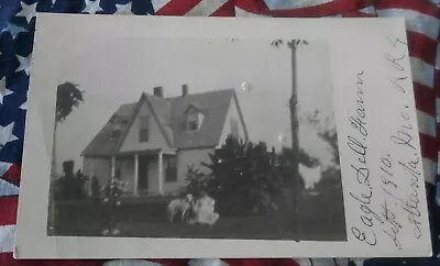 Atlanta Missouri Orig 1910 Rppc Rare Mo. Eagle Dell Farm. Rr4.  Postcard. • $22