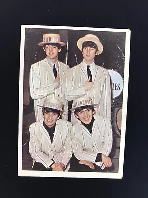 The Beatles Bubble Gum Color Card Topps 1964 #31 TCG • $4