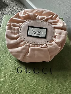 $49 • Buy Gucci Beauty GWP Pink Mini Drawstring Pouch WITHOUT BOX