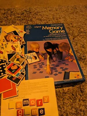 Vintage Waddingtons Memory Game 1974 Complete • £13.99