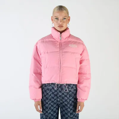 Von Dutch Originals Wmns Nuri Cropped Puffer Jacket  Women Pink • $180