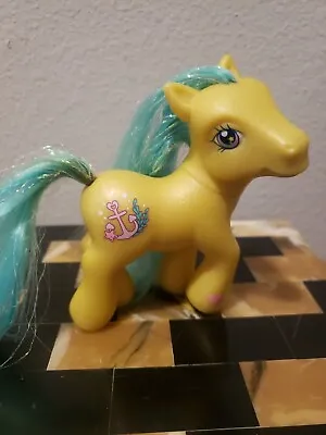 My Little Pony G3 Anchors Away 2004 Pearly Tinsel Hair MLP Butterfly Island  • $25