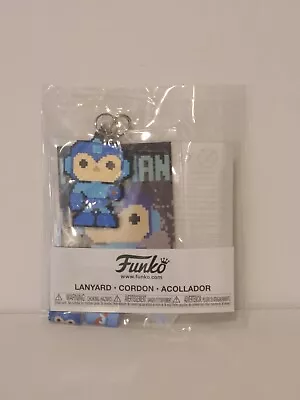 Funko Pop 8-Bit Megaman Lanyard Gamestop Exclusive  • $8