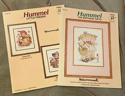£2.50 • Buy Hummel Cross Stitch Charts  Little Friends  &  The Birthday Gifts 