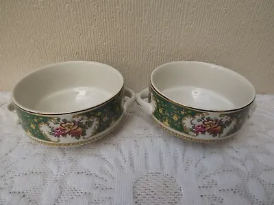 £5.50 • Buy 2 Vintage Soup Dishes By Bridgwood - England