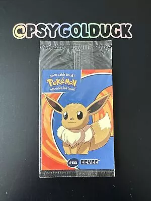 SEALED Eevee #133 Pokémon Stadium Tip Card Danone 2000 • £12.99