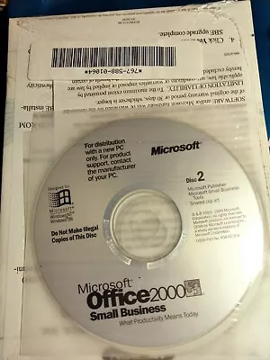 BRAND NEW Microsoft Office 2000 Small Business • $19.95