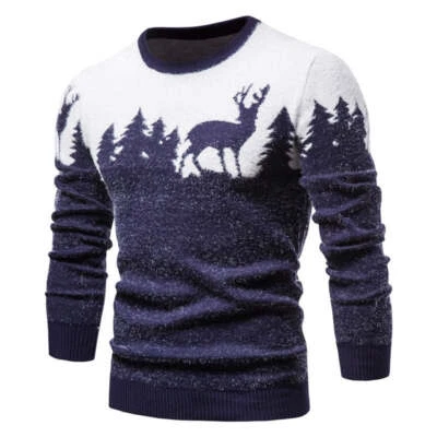 $31.20 • Buy Christmas Deer Sweater For Mens