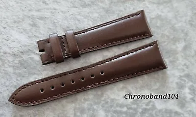 Genuine OEM Zenith 18/14mm Brown Matte Calf Leather Watch Strap Band NEW  • £145