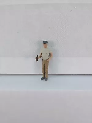 Arttista #1168 - Man Standing With Bottle - O Scale Figure - Model Trains - NEW • $8.79