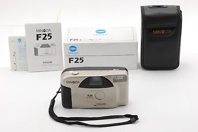 [Unused] MINOLTA F25 Auto Flash 35mm Film Point & Shoot Camera From JAPAN • $35.99