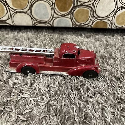 Vintage Kiddie Toy Hubley METAL Kiddie Toy Ladder Fire Truck. • $26