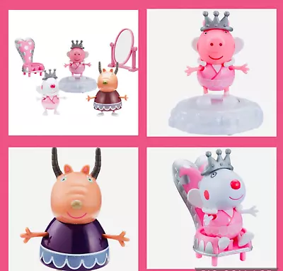 Peppa Pig Ballet Playset School Theme Toy Madame Gazelle Fairy Figure Furniture • £10