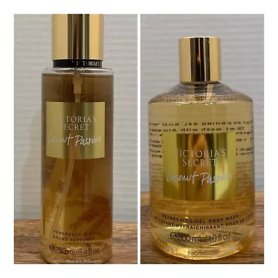 Victoria's Secret COCONUT PASSION Fragrance Mist And Body Wash • $16.99