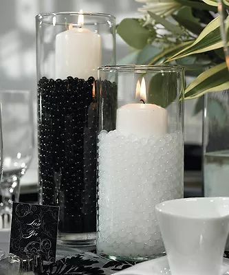 $7.69 • Buy Black Water Storing Gel Beads For Floating Candle Decor
