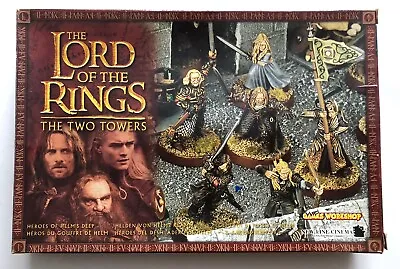 Games Workshop LOTR Heroes Of Helms Deep. New Metal OOP • £45