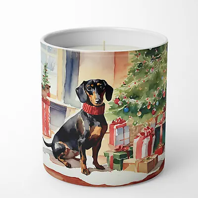 Dachshund Cozy Christmas 10 Oz Decorative Soy Candle DAC2643CDL • $20.99