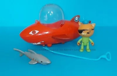 The Octonauts Orange Gup B Original Kwazii Cat Figure Shark Creature Complete • £10