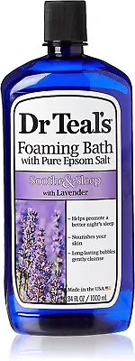 Dr Teals Pure Epsom Salt Foaming Bath With Lavender 1L-Au • $21.99