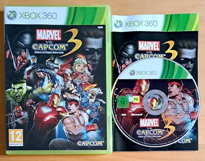 Marvel Vs Capcom 3 Fate Of Two Worlds Xbox 360 Game • £5