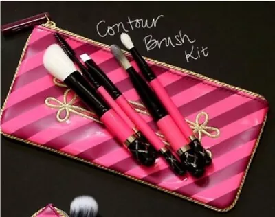 MAC Nutcracker Sweet Contour Brush Kit 5pc Travel Set Foundation Blend Lash NWT • $65