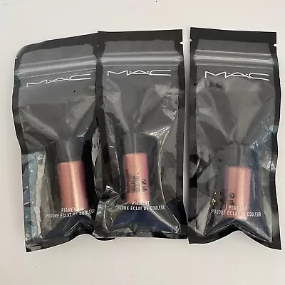 3x MAC ~ PIGMENT LOOSE SHADOW ~ ROSE ~ 0.09 OZ SAMPLE SIZED / Sealed • $21.60