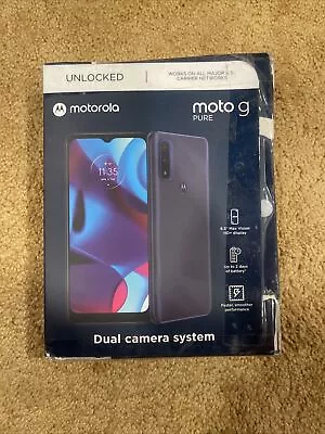 Motorola Moto G 5G (2022) XT2213 Fully Unlocked 64GB - Moonlight Gray (Open Box) • $100