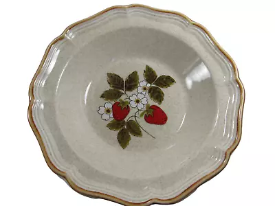 Mikasa Strawberry Festival Vegetable Bowl 9 1/2   Stoneware/China Pattern EB801 • $15