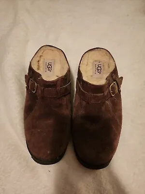 UGG Australia Women's Clogs Lined With Sheep's Skin  F801DE • $11.53