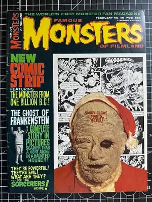 Warren Famous Monsters Of Filmland #48 Frankenstein FEB 1968 • $30