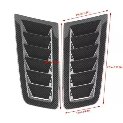 Car Hood Scoop Vent Cover For RS MK2 Style Universal Plastic Bonnet Trim Kit • $16.96