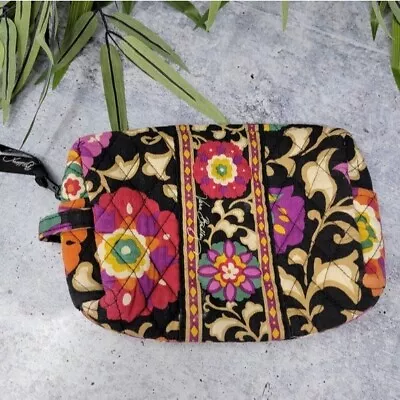 Vera Bradley | Zip Top Cosmetic Bag In Colorful Suzani Print • $19