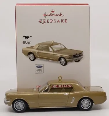 Hallmark QXI2603 1965 Ford Mustang Ornament LN/Box • $18.99