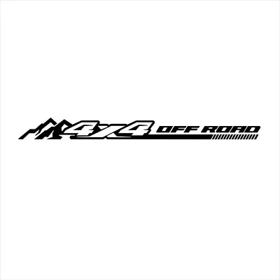 4x4 Off Road Mountain Range Stickers Graphic Decal For Car Body Waterproof Decor • $14.30