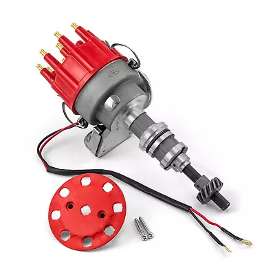 Ford 302 351C Cleveland Early 460 7000 Series Ready To Run Distributor [Red] • $116.05