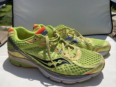 £20 • Buy Saucony Jazz 17 Neon Yellow Trainers Size Uk 8.5 Eur 42.5