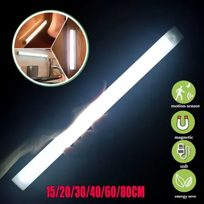 Wireless Motion Sensor Under Cabinet Closet Light Kitchen Counter LED Night Lamp • £6.37