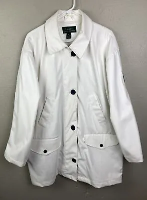 Ralph Lauren Nautical Outerwear Jacket Rain Gear Sailing Women’s Size Large • $19.99