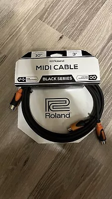 Roland RMIDI-B10 Black Series MIDI Cable - 10FT  • $12.99