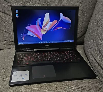 Dell Inspiron G15 Gaming Laptop I7 7th - 32 GB Ram - 256 GB SSD GTX 1050 • $750