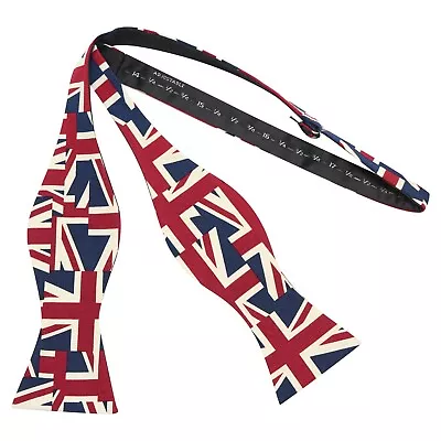 Union Jack Self-Tie Bow Tie Great Britain Bow Tie • £13.99