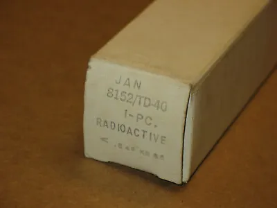 Microwave Noise Source Generator Tube X Band 8.2-12.4 Ghz Cp Clare Td-40/8152 • $45