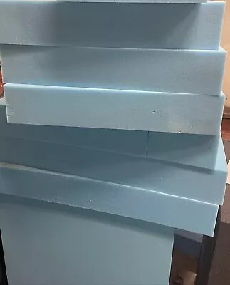 £1 • Buy Foam Sheets Upholstery Cut To Size Cushion Multi Depths, Medium High Soft, Sofa
