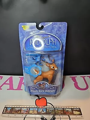 NEW - 2002 Memory Lane Young Buck Rudolph Figure Red-nosed Reindeer • $24.99