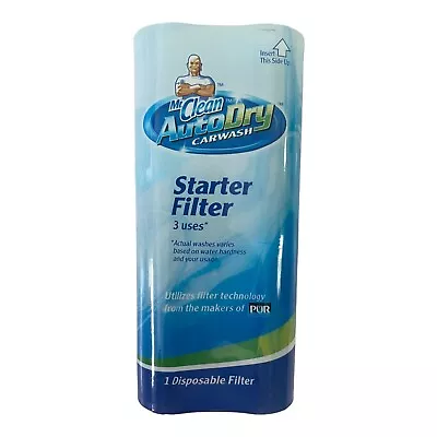 Mr Clean Auto Dry Car Wash 3 Uses Refill Filter New Sealed 1 Disposable Filter • $15